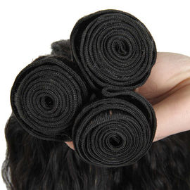 Virgin Indian Human Hair Bundles Coarse Kinky Straight Hair Extensions supplier