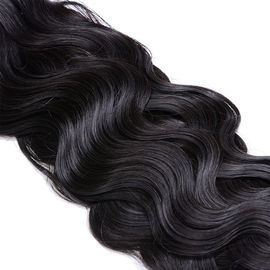 Mixed Length Indian Human Hair Bundles Long Lasting No Shedding Natural Looking supplier