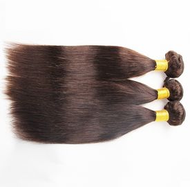 100% Indian Straight Hair Bundles / Straight Human Hair Extensions 8 - 30 Inch supplier