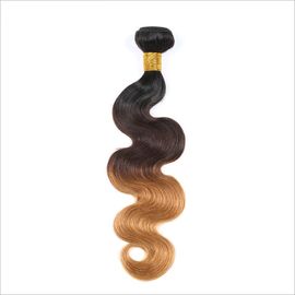 Brazilian 3 Tone Ombre Hair Extensions , Ombre Human Hair Bundles supplier