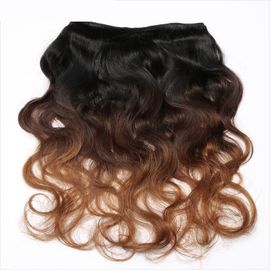 1b/4/30 Grade 7A Ombre Hair Weave 10"-30" Thick And Full Hair Ends supplier