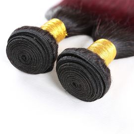 Brazilian Virgin Ombre Hair Weave Ombre Human Hair Extensions 12" To 26" supplier