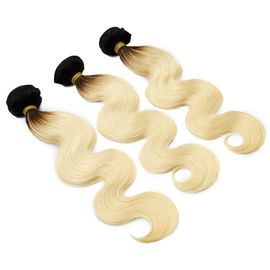 Brazilian Human Ombre Hair Weave Body Wave Raw Virgin Hair 12 Inch - 24 Inches supplier