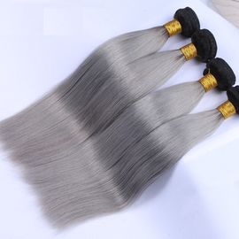 7A Ombre Virgin Hair Bundles No Shedding Ombre Hair Extensions Human Hair supplier