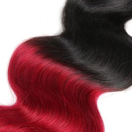 Colored Ombre Hair Weave Body Wave Malaysian Hair Bundles Thick Hair Ends supplier