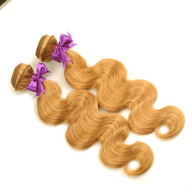 Unprocessed Virgin Hair Extension #27 Body Wave Hair 3 Bundles With Closure supplier