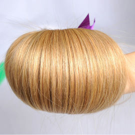 Colored Brazilian Ombre Hair Weave Weft #27 Color Straight Virgin Hair Extension supplier
