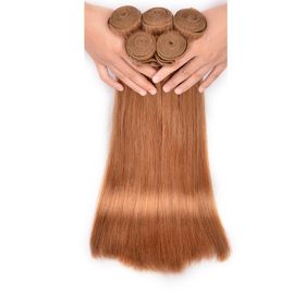 #30 Color Straight Brazilian Hair Raw Hair Material Can Be Curled 12" to 26" Silky Soft Shed Free supplier
