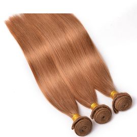#30 Color Straight Brazilian Hair Raw Hair Material Can Be Curled 12" to 26" Silky Soft Shed Free supplier
