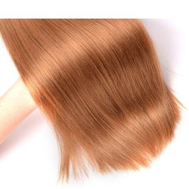 #30 Color Straight Brazilian Hair Raw Hair Material Can Be Curled 12" to 26" Silky Soft Shed Free supplier