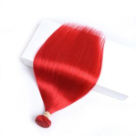 Fashion Red Color Ombre Hair Weave Virgin Hair Weft 12-26 inch supplier