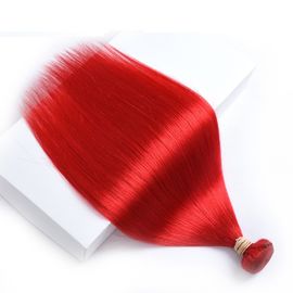 Fashion Red Color Ombre Hair Weave Virgin Hair Weft 12-26 inch supplier