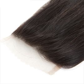 Natural 3 Tone Color Straight Lace Closure Free Shedding Virgin Hair Lace Closure 30-50g supplier