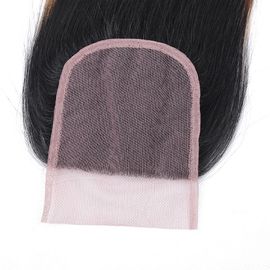 Silk Base Grade 10A 4x4 Lace Closure 100% Virgin Human Hair Two Tone Color supplier