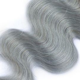 1b Grey Body Wave 4x4 Lace Closure No Sheddding Curly Hair Lace Closure supplier