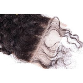 Peruvian Kinky Curly Human Hair Lace Front Wigs Non Processed Full Length supplier