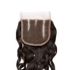 4"X4" Virgin Brazilian Remy Hair Human Hair Lace Closure Natural Wave 8A Grade supplier