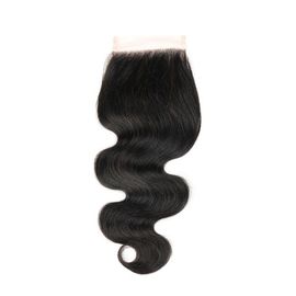 High Quality Indian Body Wave Lace  Closure 4x4 Size Middle Part 7A+ Grade supplier