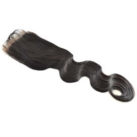 Silky Soft Virgin Human Hair Qingdao Factory Malaysian Body Wave Lace Closure Free Shipping supplier