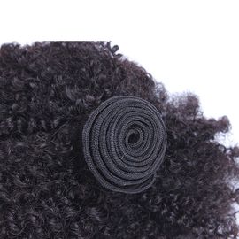 Afro Kinky Curly Hair  No Shedding , No Tangling 100% Brazilian Human Hair Extensions  supplier