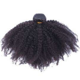 Afro Kinky Curly Hair  No Shedding , No Tangling 100% Brazilian Human Hair Extensions  supplier