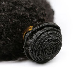 Brazilian Virgin Human Hair Afro Kinky Curly Human Hair Extension Weft Good Ratio supplier