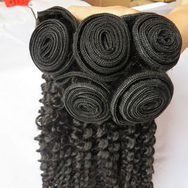 Unprocessed Human Virgin Hair Afro Kinky Curly Pure Brazilian Hair Bundles Natural Color supplier