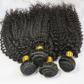 Unprocessed Human Virgin Hair Afro Kinky Curly Pure Brazilian Hair Bundles Natural Color supplier