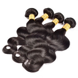 Human Virgin Hair Brazilian Body Wave Human Hair Bundles Peruvian Hair Extension supplier