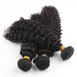 Peruvian Malaysian Indian Brazilian Human Hair Bundles No Tangling Curly In Huge Stock supplier