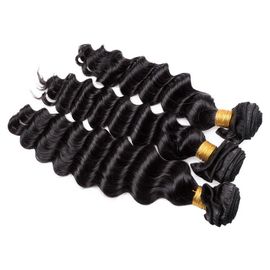 12-30 Inch Brazilian Human Hair Bundles 8a Virgin Hair Bleached / Dyed Available supplier