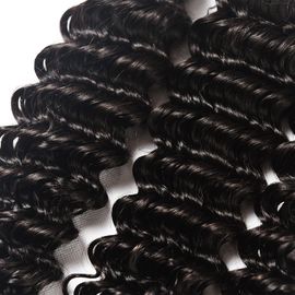 Human Brazilian Body Wave Hair 3 Bundles , Loose Deep Wave Human Hair Weave supplier