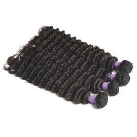 Deep Wave Brazilian Hair Bundles , Unprocessed Brazilian Curly Hair Bundles  supplier