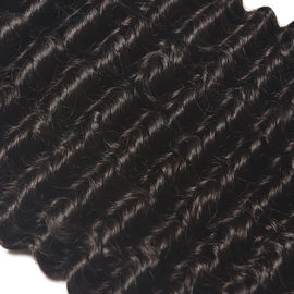 Deep Wave Brazilian Hair Bundles , Unprocessed Brazilian Curly Hair Bundles  supplier