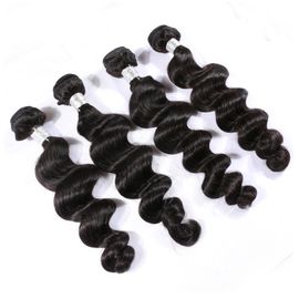 Pure Virgin Brazilian Human Hair Bundles No Nits Double Layers Weft Head supplier