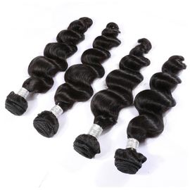 Pure Virgin Brazilian Human Hair Bundles No Nits Double Layers Weft Head supplier