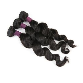 Brazilian Loose Wave Virgin Human Hair Bundles Kinky Curly Grade 8A Weave  supplier