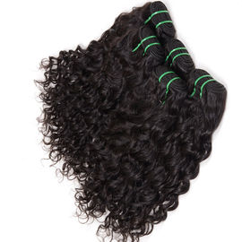 10" - 30" Brazilian Human Hair Bundles Curly Human Hair Extensions Customized Free Labels supplier