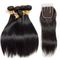 No Shedding / Tangling Brazilian Human Hair Bundles / Extension Straight 8a Hair supplier