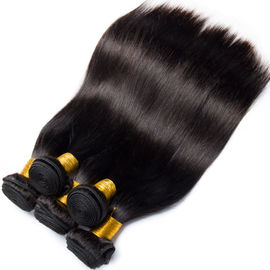 Double Weft Straight Virgin Human Hair Bundles 8A Grade Free Tangle No Shedding supplier