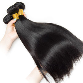 Double Weft Straight Virgin Human Hair Bundles 8A Grade Free Tangle No Shedding supplier