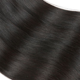 Silk Soft Straight Hair Extensions For Thin Hair , Long Hair Extensions  supplier