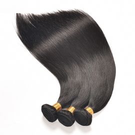 1B Color Raw Brazilian Human Hair Bundles Extensions With Thick Bottom supplier