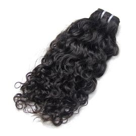 Water Wave Brazilian Human Hair Bundles Dyed And Bleached Available / 12-26 Inch supplier