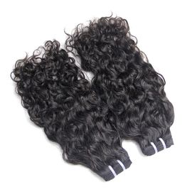 Water Wave Brazilian Human Hair Bundles Dyed And Bleached Available / 12-26 Inch supplier