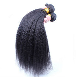 Kinky Straight Malaysian Brazilian Human Hair Bundles 100% Unprocessed supplier