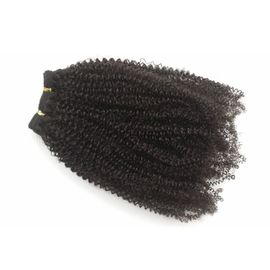 Afro Kinky Curly Hair Peruvian Virgin Human Hair Bundles Full Density No Lice No Tangle supplier