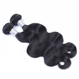 Unprocessed Peruvian Virgin Human Hair Bundles Body Wave Silk Soft Thick Bottom supplier