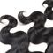 Double Weft 100% Virgin Human Hair Bundles Unprocessed Peruvian Body Wave Hair supplier