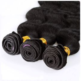 Brazilian Grade 7a Peruvian Virgin Hair / Long Natural Curly Hair No Tangle supplier